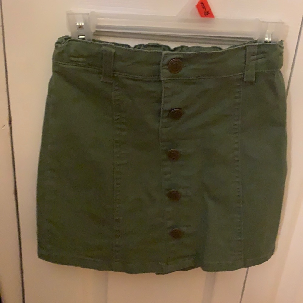 Big girls jean skirt